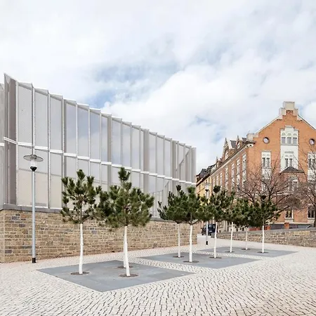 Loft Im Dachgeschoss Der Haeselburg Mit Weitblick Apartment Gera