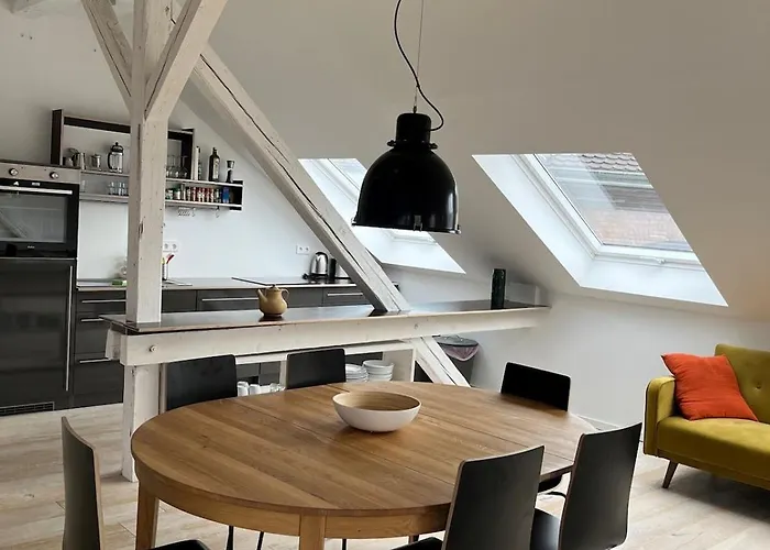 Loft Im Dachgeschoss Der Haeselburg Mit Weitblick * Gera